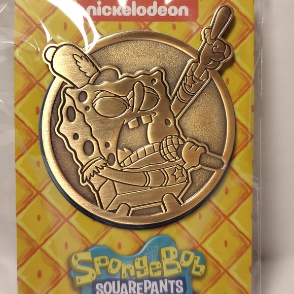 Spongebob Sweet Victory Band Camp Limited Edition Collectible Pin - Picture 1 of 3